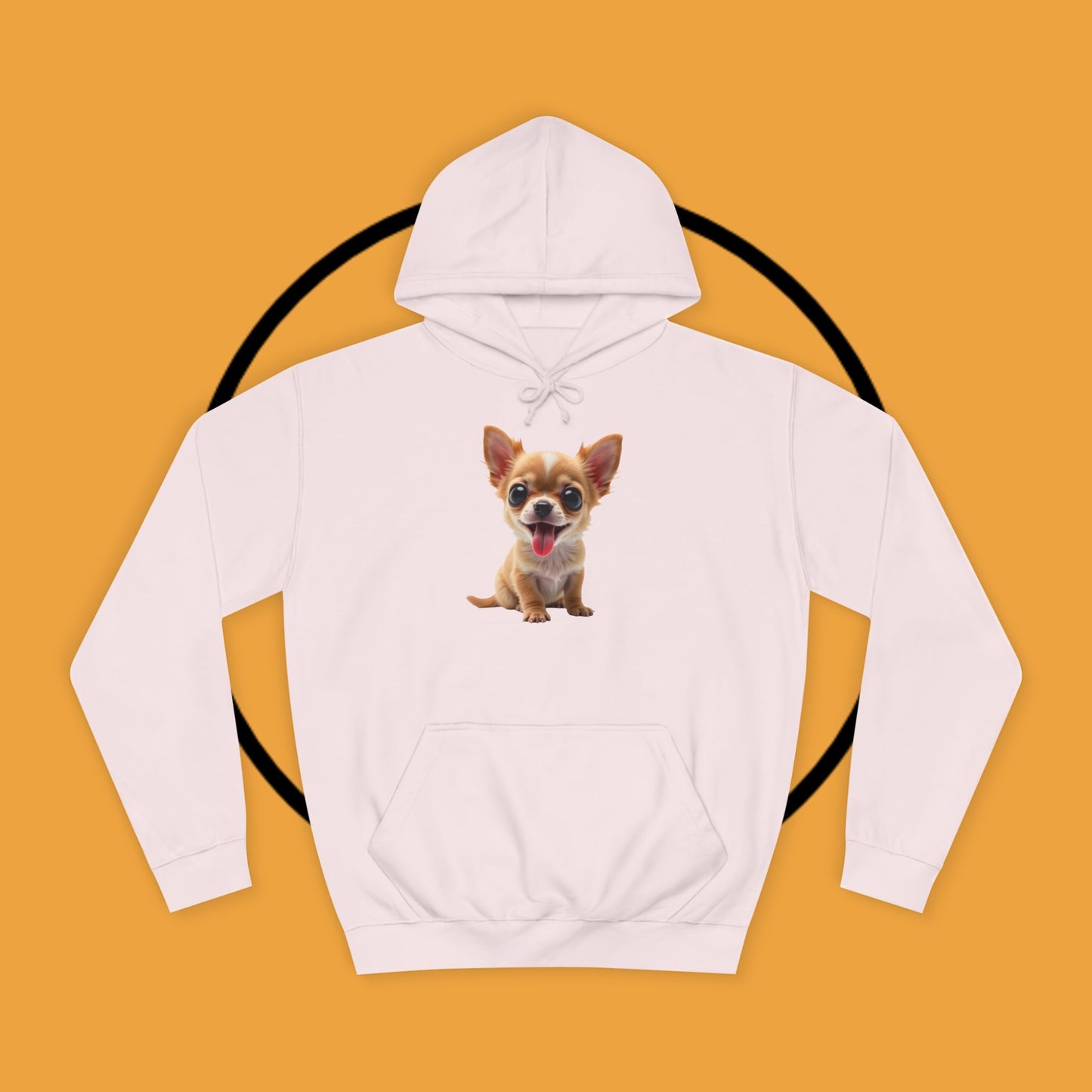 Adorable Chihuahua Puppy Hoodie - Cute Dog Lover Pullover Sweatshirt