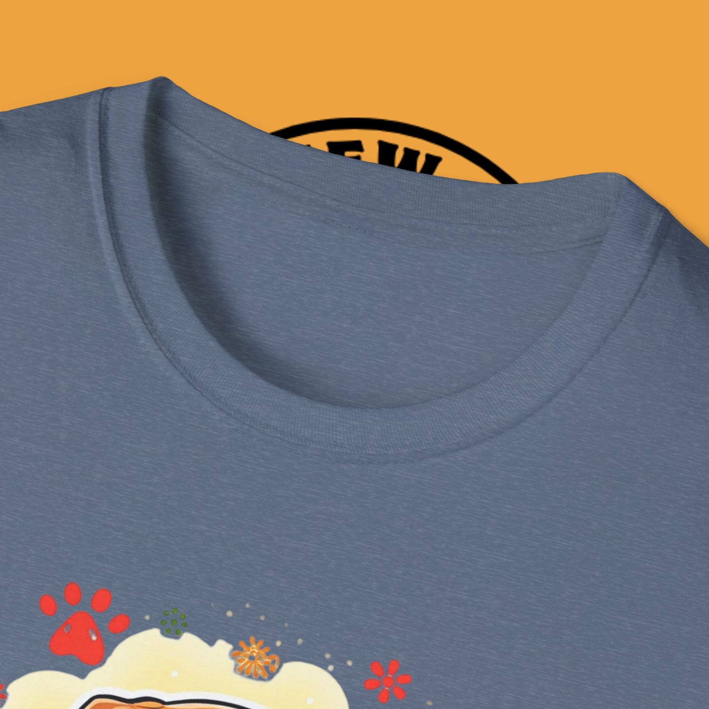 Adorable Beagle Puppy with Hearts & Paws T-Shirt - Cute Dog Love Design Graphic Tee