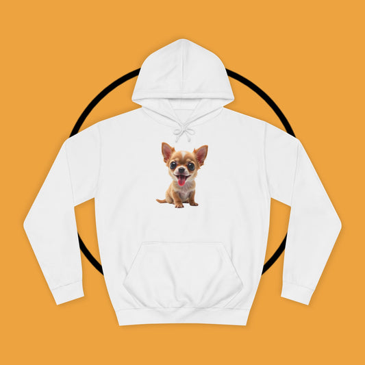 Adorable Chihuahua Puppy Hoodie - Cute Dog Lover Pullover Sweatshirt