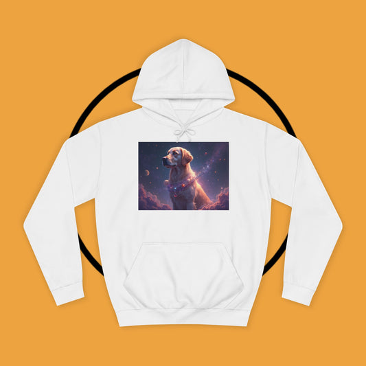Starry Night Golden Retriever Hoodie: Cosmic Comfort for Dog Lovers - Unisex Hoodies