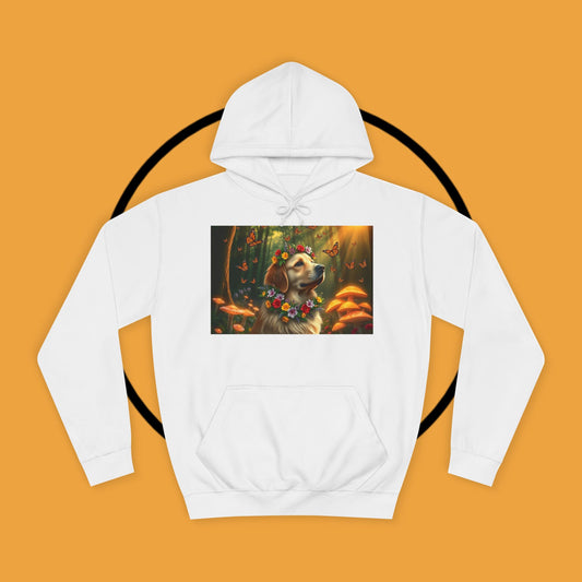 Enchanted Forest Floral Dog Hoodie - Unisex Hoodies
